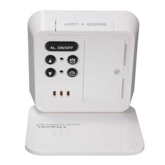 Foldable LCD Digital Travel Desk Alarm Clock Snooze Date Day Thermometer Foldable LCD Digital Travel Desk Alarm Clock Snooze Date Day Thermometer