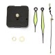 Green & Black Luminous Hands DIY Quartz Clock Spindle Movement