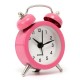 Mini Classic Double Bell Alarm Clock Traditional Quartz Movement With Night Light Mini Classic Double Bell Alarm Clock Traditional Quartz Movement With Night Light