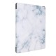 PU+PC Smart Sleep Marble Pattern Protective Cover Case For Oasis Kindle 7 Inch Ebook Reader