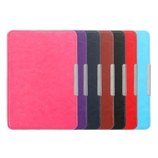 Slim Magnetic Smart PU Case Cover For Kindle Paperwhite 1 2 3 eBook Reader