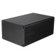 100*66*43mm Black Aluminum Box Instrument Enclosure Case Electronic DIY Project