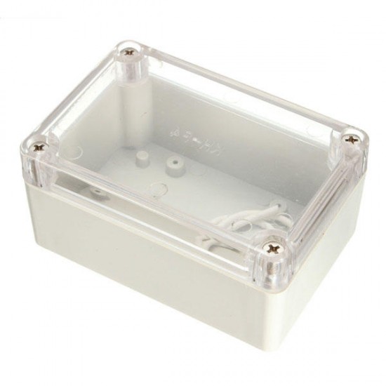 10Pcs 100x68x50mm Electronic Plastic Box Waterproof Electrical Junction Case