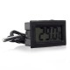 10Pcs Mini LCD Digital Thermometer For Aquarium Fish Tank Refrigerator Temperature Measurement 79cm Probe -50°C to 110°C