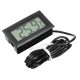 10Pcs Mini LCD Digital Thermometer For Aquarium Fish Tank Refrigerator Temperature Measurement 79cm Probe -50°C to 110°C