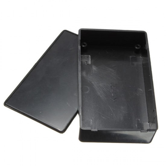 3Pcs Black Plastic Electronic Box Instrument Case 100x60x25mm Junction Case