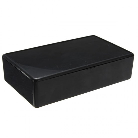 3Pcs Black Plastic Electronic Box Instrument Case 100x60x25mm Junction Case