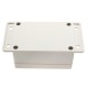 3Pcs White Plastic Waterproof Electronic Case PCB Box 100x68x50mm