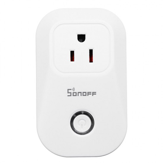 SONOFF® S20 10A 2200W WIFI Wireless Remote Control Socket Smart Timer Plug Smart Home Power Socket EU US UK AU Standard Via App Phone Support Alexa