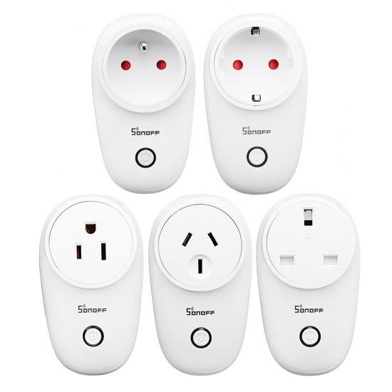 SONOFF® S26 10A AC90V-250V Smart WIFI Socket US/UK/AU/EU Wireless Plug Power Sockets