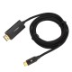 Hagibis 4K 60HzHD Type-C to HD Converter Cable Adapter Display Dongle TV Stick