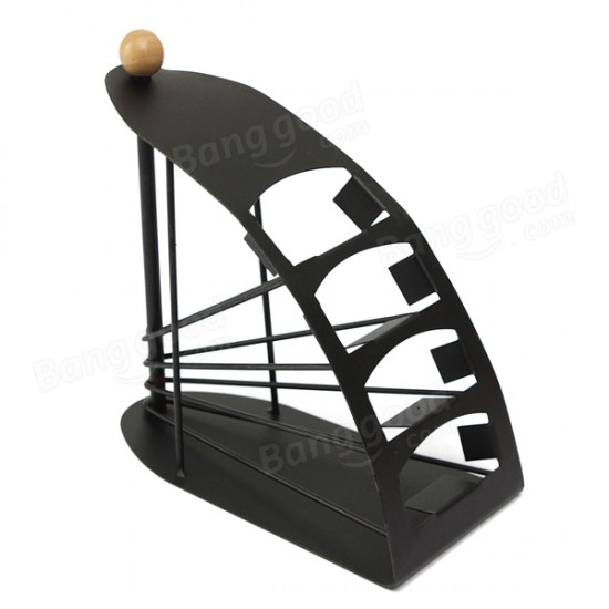 4 Layers Sailing Boat Model Solid Metal Remote Control Holder
