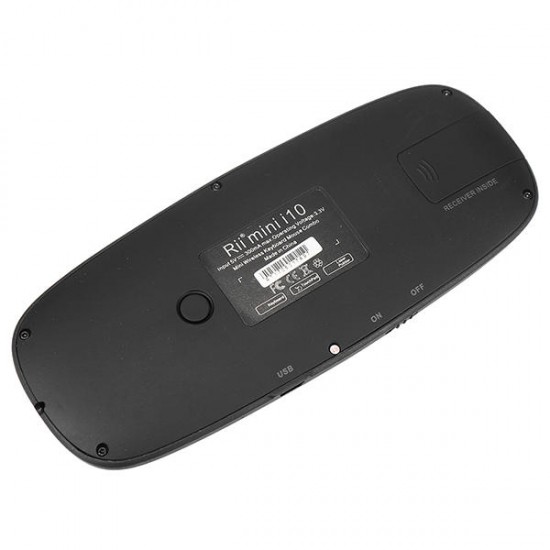 Rii i10BT Bluetooth 2.4G Wireless Mini Keyboard Touchpad Air Mouse Laser Pointer Presenter Rii i10BT Bluetooth 2.4G Wireless Mini Keyboard Touchpad Air Mouse Laser Pointer Presenter