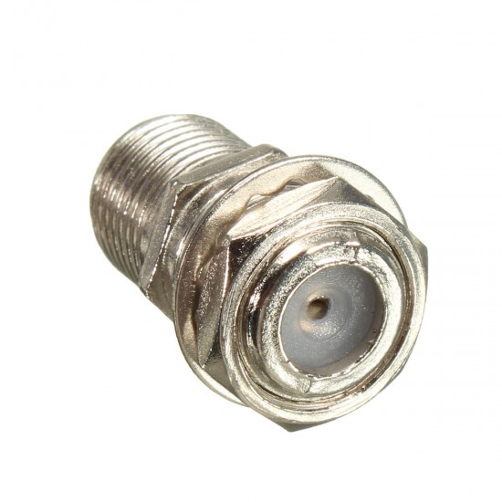 10 pcs F Type Plug Extend Cable TV Coax Coaxial Connectors Cable Connector Adapter F to F Female