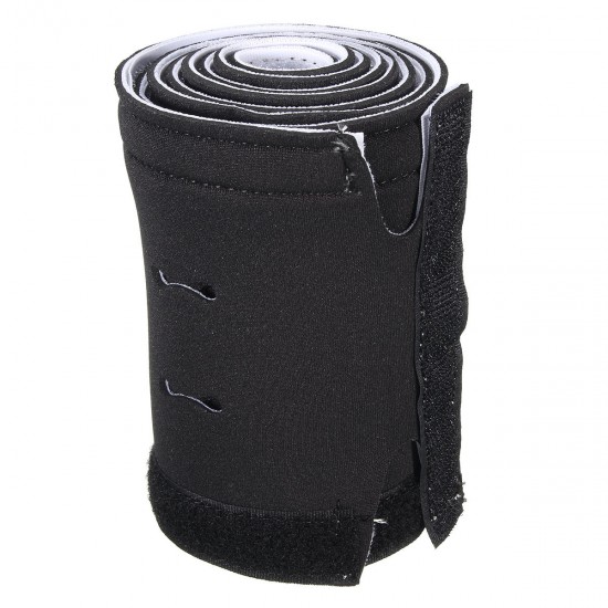 1.25M 49 Inch Cable Management Sleeve Flexible Neoprene Cable Organizer Wrap For TV PC