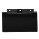 Black Glass Floating Shelf Wall Mount Bracket TV DVD Player Sky Box PS4 Console