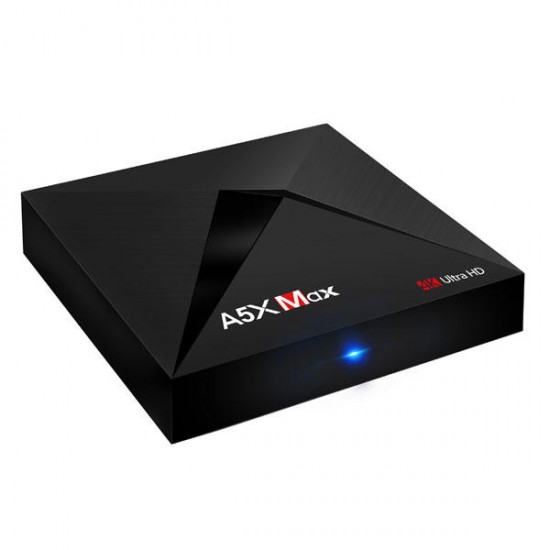 A5X MAX PRI RK3328 4GB RAM 16GB ROM Android 7.1 USB3.0 2.4G WIFI 100M LAN TV Box