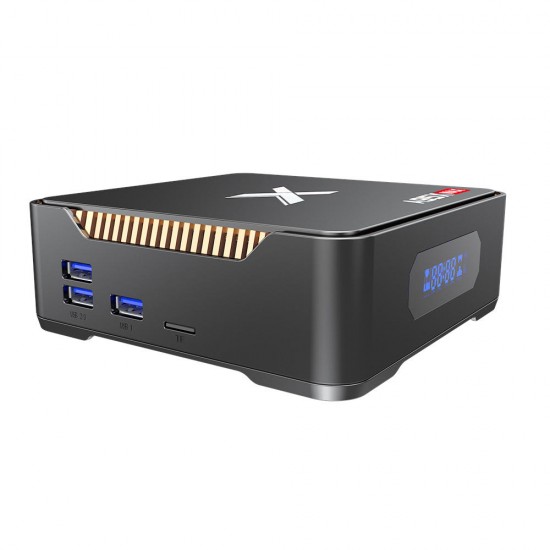 A95X Max S905X2 4GB RAM 64GB ROM 1000M LAN 2.4G 5G WIFI Bluetooth 4.2 Android 8.1 4K USB3.0 H.265 VP9 TV Box Mini PC Support SATA 2.5 Inch HDD Video Recording