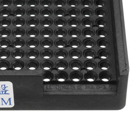 1.0-4.0mm Plastic Easy Storage Screw Setter Anti Static for DIY Model RC 14x9x2cm