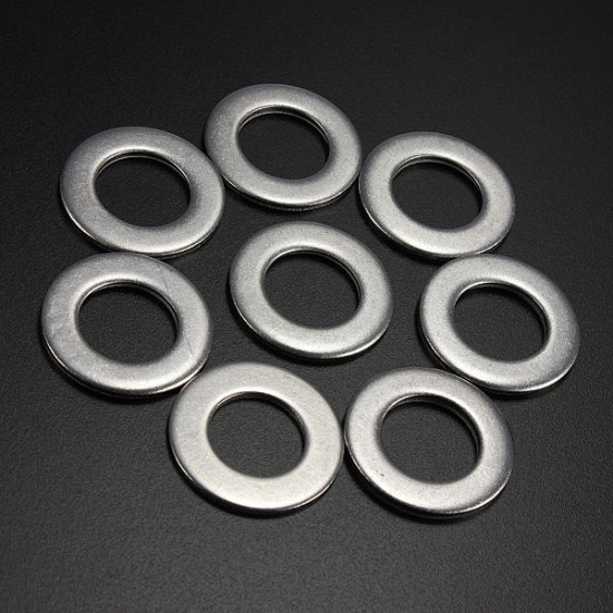 10 pcs Stainless Steel Metal Form A Flat Washers To Fit Bolts and  Screws Repair Kit Tools