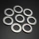 10 pcs Stainless Steel Metal Form A Flat Washers To Fit Bolts and  Screws Repair Kit Tools