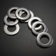 10 pcs Stainless Steel Metal Form A Flat Washers To Fit Bolts and  Screws Repair Kit Tools