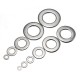 10 pcs Stainless Steel Metal Form A Flat Washers To Fit Bolts and  Screws Repair Kit Tools