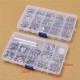 100 Sets 15mm Silver Snap Fasteners Popper Press Buttons with Installation Tool for Leather