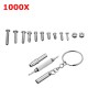 1000Pcs Micro Tiny Screws Nut Repair Kit with Tools for Eyeglasses Sunglass Spectacles