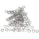 100Pcs M3 304 Stainless Steel Split Lock Washers Spring Washers