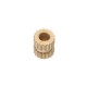 100Pcs M3 Brass Knurled Nuts Female Thread Round Insert Embedded Injection Molding Nuts 2 Heights