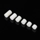 100Pcs M3 White Nylon ABS Non-Threaded Spacer Round Hollow Standoff PCB Board 4/5/6/8/10/12mm