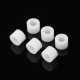 100Pcs M4 White Nylon ABS Non-Threaded Spacer Round Hollow Standoff For PC Board Screw Bolt
