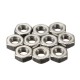 10pcs M3-M24 Metric Hexagonal Steel Full Nuts Standard Pitch/Screws