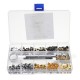 6mm 8mm 180Pcs Leather Double Cap Rivet Buttons Fixing Setting Kit Belts DIY Craft Repair Decoration 6mm 8mm 180Pcs Leather Double Cap Rivet Buttons Fixing Setting Kit Belts DIY Craft Repair Decoration