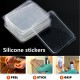 10Pcs Transparent Silicone Gel Pad Anti Slip Multifunction Non-Slip Wall Sticker Free Adhesive