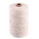 2-5mm Cotton String Twisted Cord Crafting Macrame Rope Decor Hand Braided Wire