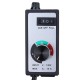120V 15Amps Electric Motor AC/ DC Variable Speed Controller Brush For Router Fan