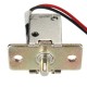12V DC 0.5A Mini Electric Bolt Lock Push Pull Cylindrical Cabinet Lock 5mm Stroke