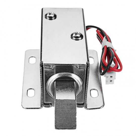 12V DC Electric Lock Assembly Solenoid Long Locking Tongue Cabinet Drawer Door Lock