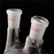 1000ml 2 Neck 24/40 Flat Bottom Glass Flask Laboratory Boiling Bottle