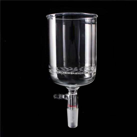 1000ml 24/40 Glass Buchner Funnel 90 mm Pore Plate Lab Glassware