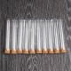 10Pcs 18*100mm Plastic Glass Test Tube With Cork Stopper Medical Lab Supplies