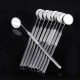 10Pcs Dental Mouth Mirror With Handle Dental Instrument Stainless Steel 16cm Dental Tools