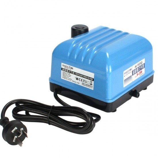 10W Electric Silent Aquarium Air Pump Fish Tank Pond Oxygen Hydroponics