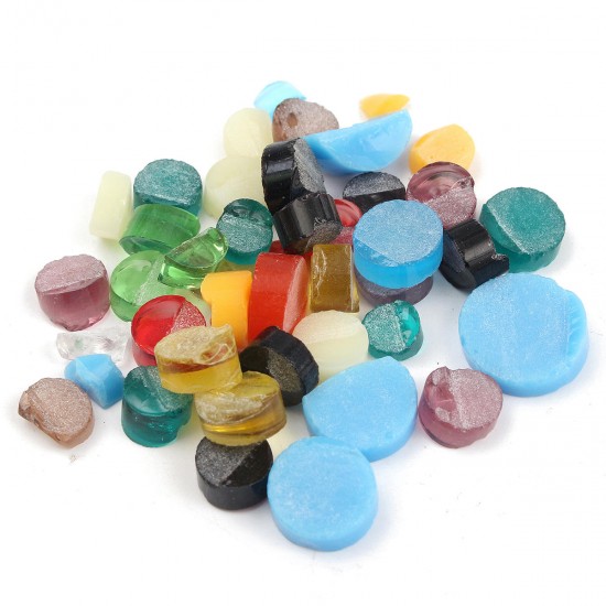 14pcs Ceramic Fibre Stained Glass Fusing Supplies Microwave Kiln Kit DIY Jewelry Craft Tool