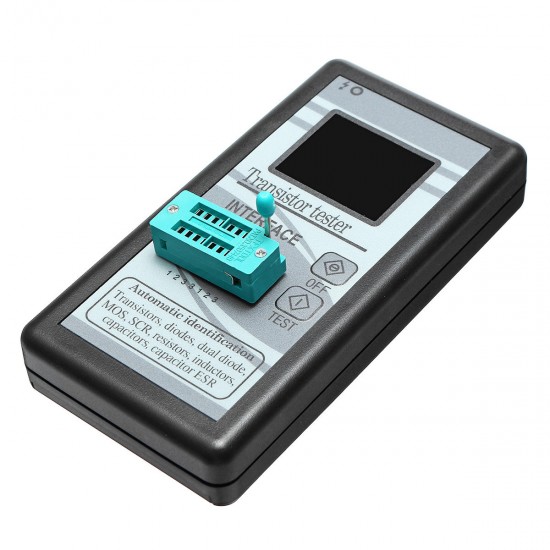 1.8 Inch TFT LCD M328 Transistor Tester Diode Triode Checker Capacitance Meter MOS LCR ESR