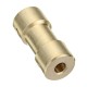 3.17mm-3.17mm Brass Coupler Spindle Motor Shaft Coupling Connector for EleksMill Engraver CNC Router