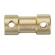 3.17mm-3.17mm Brass Coupler Spindle Motor Shaft Coupling Connector for EleksMill Engraver CNC Router