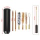 Pocket Size 9mm Professional Gun Cleaning Tools Brush Rod Kit 7Pcs Set